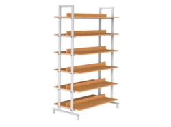 Two-Sided Library Shelf KDG-53