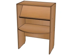 A-St-1 Rack for Preschool Activities - Set Autopoyezd/SZ46