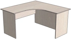 Corner Computer Desk (1400x1150x750) 16mm Chipboard