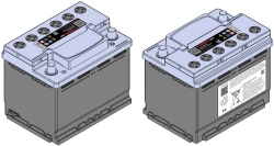TUBOR OEM 6СТ-60.0 VL Lead-Acid Starter Battery