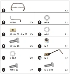 Metal Tube Bumper Protection for Iveco Daily HD14