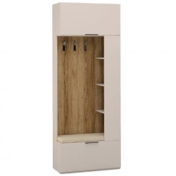 Left Hallway Section for Modular Furniture Set "SOHO" HC8-02.DS