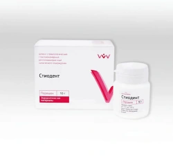 Stiodent Powder Cement 10g for Root Canal Filling