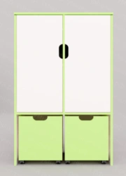 Children's Play Rack with 2 Drawers "Winter Evening" FW-4ЗВ001