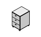 Mobile Office Cabinet - Sydney Furniture Set