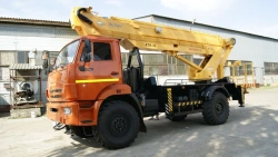 KTA-32 Aerial Work Platform on KAMAZ-43502, KAMAZ-43253 Chassis