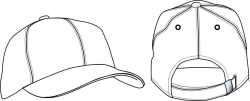 Men's Protective Cap for Industrial Use with Visor and Breathable Design