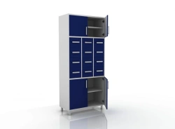 Medical File Cabinet with 12 Drawers, Model 105-004-2