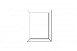 Mirror Frame - Decorative Wall Frame for Home Use
