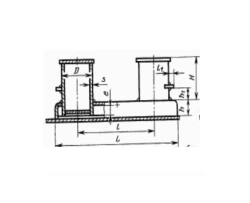 Welded Knuckle Type II-D with Foundation GOST 11265-73