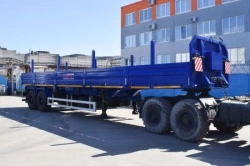 Container Transport Semi-Trailer, UZST Brand Type 9180, Model 9180-0000010