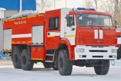 Fire Tanker Vehicle for Emergency Response AC-10.0-?, Model 58811K65222, Modification 58811P on KAMAZ-65222-53 Chassis
