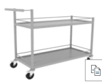 Metal Cart TM3 for Heavy-Duty Use