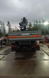 Multi-functional Special Vehicle with Hydraulic Crane KMA on Ural 4320 Base U0K00N-4L150