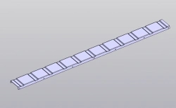 Decorative Bus Interior Element - Battery Cover Extension 422810-8419550