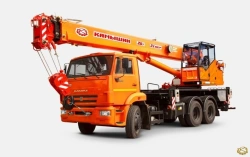 Hydraulic Truck Crane KС-55713-1К-1 with 25.0 t Capacity
