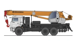 Mobile Crane KS-45717K-3-55 with U7810.5 Cabin