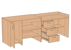 Physics Demonstration Table 2400x750x900 mm SDF
