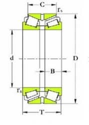 Tapered Roller Bearing, Double Row, Model 97936XLM