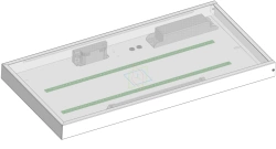 Econex Office E 595x295 LED Light Fixture CRI90