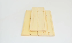 Planed Spruce Lumber Boards for Construction and Finishing