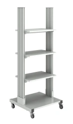 Mobile Workbench SM-M with T-shaped Side Stands