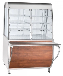 Electric Heated Display Counter PVT-70T for Food Storage