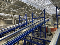 Belt Conveyor TLN-700.220 for Waste Transport