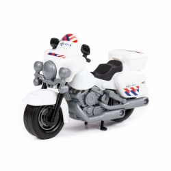 Miniature Police Motorcycle Toy for Kids Playtime - Model 71323