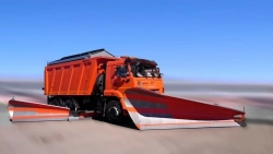 Combined Road Sweeper DMC-55 on KAMAZ 6520-53, KAMAZ 6520-V5