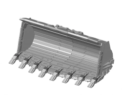 Heavy-Duty Rock Bucket FLRX-80d-900/12WC8-W90