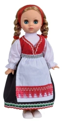Elia Plastic Doll in Norwegian Costume 30 cm, Model V2636
