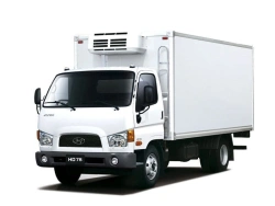 Hyundai HD78 Cargo Truck with Isothermal Van, 3.9L Diesel, Manual Transmission
