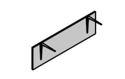 Decorative Traverse for Office Furniture Set "Work