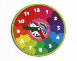 Educational Clock Shape Sorter Toy