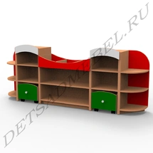 Storage Rack Set for Constructor - 3 Pieces