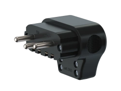 Electrical Connector Plug 3P+E, 16A, 440V~, Black, Art. 303.13