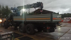 Hydraulic Crane Truck MKMA on URAL 4320 Base U0K06N-4Z180
