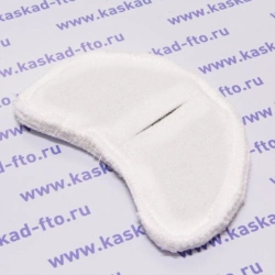 Therapeutic Conductive Electrode with Carbon Fabric Distribution Element, Neck Type