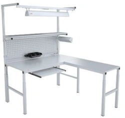 Metal Packing Table for Efficient Workstation Organization