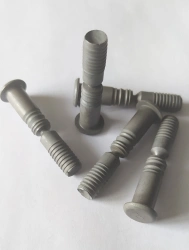 Titanium Alloy Reduced Flat-Rounded Head Bolt-Rivet Rods OST 1 30041-82