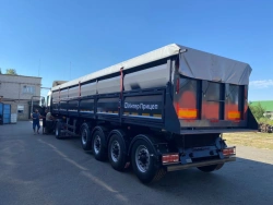 Square Section Dump Trailer Model 853392 for Bulk Cargo