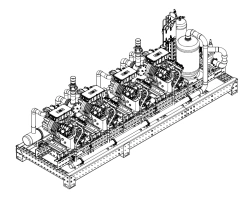 Industrial and Commercial Refrigeration Units Series I-CU - Multi-compressor Configuration