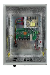 Managed Industrial Switch with PoE Support, Model SW-M-2G-4Poe+/60W