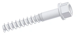 Extended Hex Head Rail Screws for Railway Tracks