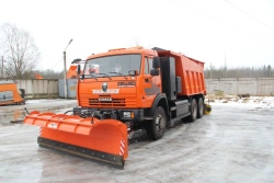 MKDU-2GM Combined Road Sweeper on KAMAZ-65115-37 Chassis