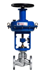 Single-seat Control Valve with Membrane Actuator, Type KR; DN 15-300; PN 16-40