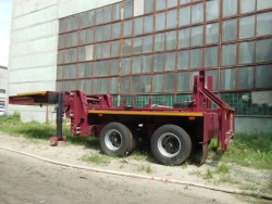Detachable Platform Semi-Trailer SAV 931823-0000055 with Pneumatic Suspension