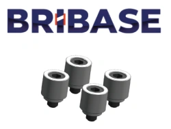Smooth Clamp Set for BriBase Vices, 24mm Height, 4 pcs, BB.VS.100.50.024