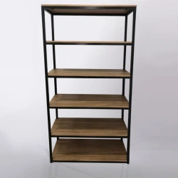 Metal Shelving Unit EL-106.08.00-12 with Steel Frame